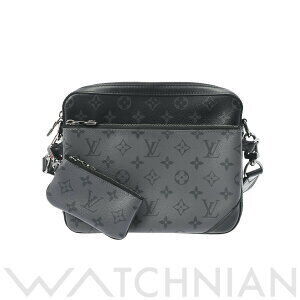 Louis Vuitton Eclipse Black Trio Messenger Bag Black Gray Reverse